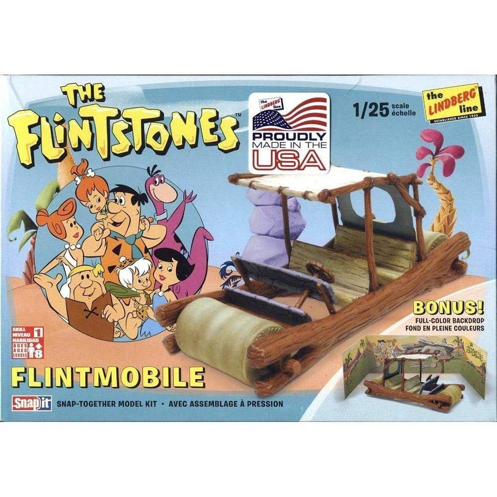 

Platz Flintstone Car Plastic Model HL604 1/25
