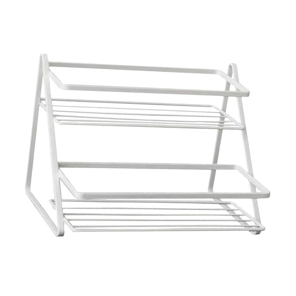 Úložný stojan na kuchyňskou linku, multifunkční, 2 úrovně, úsporný, na koření, toaletní potřeby, make-up