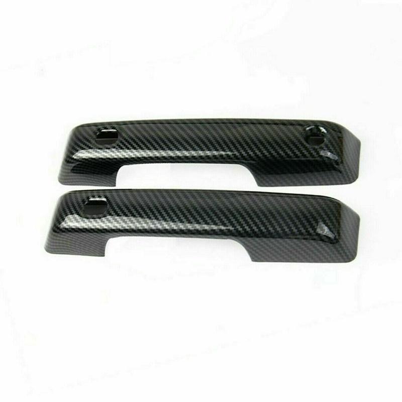 Car Door Handle Cover Trim For Ford F150   Black/Carbon Fiber/Chrome Car Styling Accessories