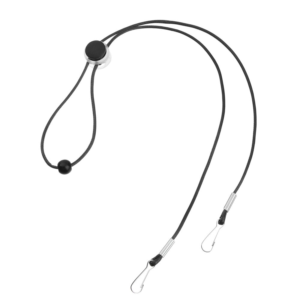 

Спортивная цепочка для очков Нескользящий регулируемый шнурок для очков Шейный шнурок Веревка для очков Ремешок для очков чёрный