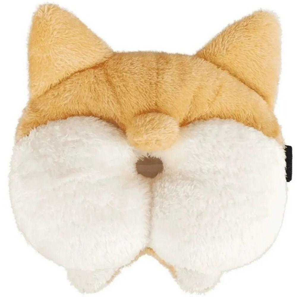 Napkin Holder Corgi Tissue Box Plush Paper Napkin Case Lovely Corgi Ass Tissue Box  For Car Seat