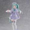 Anime Hatsune Miku Cat Ear Maid Figure Kawaii PVC Model Collectible Desktop Ornament Gift