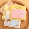 Korean Cute Fresh Style Sticky Notes: Portable Creative Memo Pad for Students