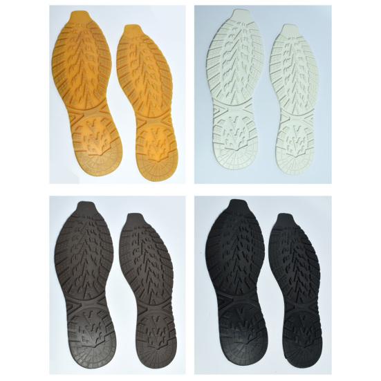 Full Sole Replacement Rubber Shoe Sole Replacement Shoe Bottom Non-Slip Elastic Sole for Sneakers Boots Repair