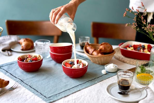 Staub 12cm Keramik Japanische Keramikschale "Kirschblütenschale" Schale, Hitzebeständig, Mikrowellengeeignet [Offizielles Produkt] 40510-794