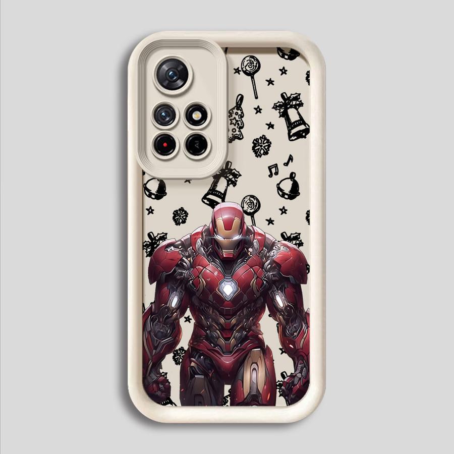 Marvel Deadpool Captain America Hülle für Xiaomi Redmi Note 13 14 Pro Plus 12s 11s 10 11 12 Pro Weiche Hülle