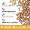 PURPOSE Freeze Dried Raw Cat Food, Grain Free Dry Cat Food, Complete Balanced Meal or Topper, Protein Rich Cat Food for All Breeds and Life Stages,
