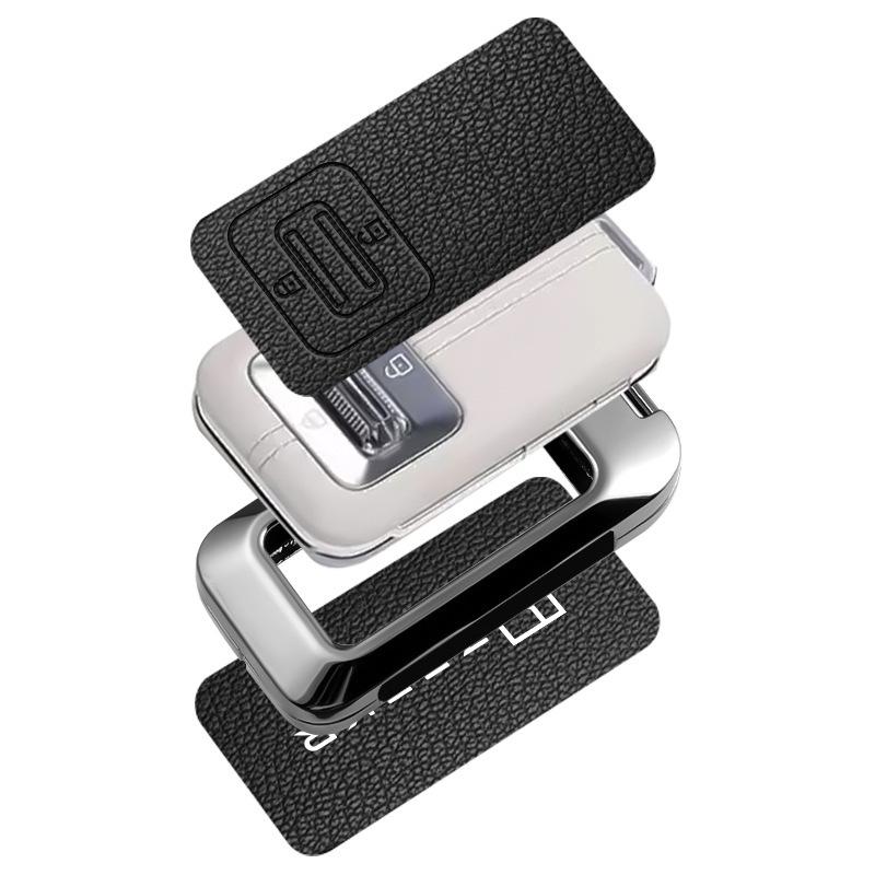 Zeekr 9x Car Key Protective Metal Case 001 - High-End Lock Key Shell for Max/Ultra Models (Unisex)