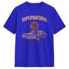Impala Supernatural115 Carry On The Winchester Way T Shirt Unisex Cotton Unique TShirts O Neck Tees Short Sleeve Clothes Gift