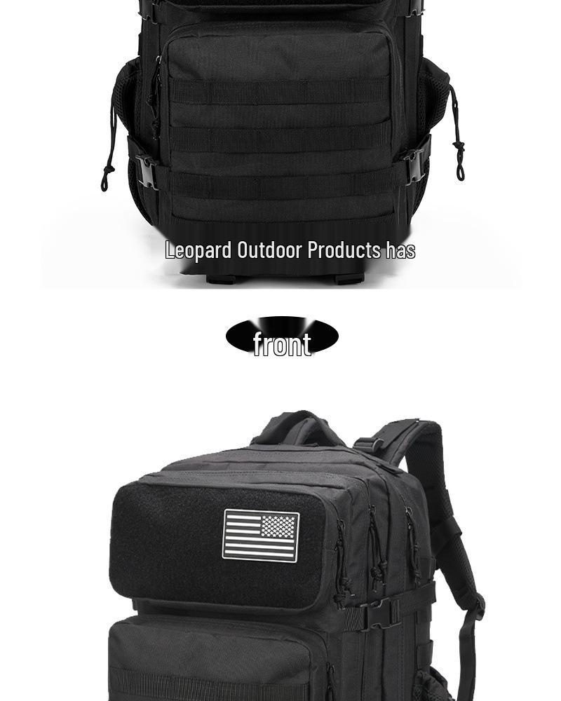 Large Capacity Tactical Camouflage Hiking Backpack for Outdoor Travel and Climbing