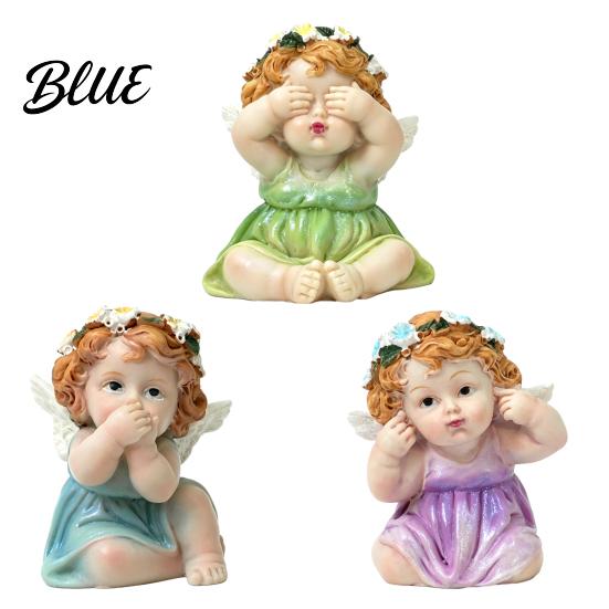 Flower Fairy Collectibles Garden Figurine Hand-Painted Resin Statue with Wings Indoor Outdoor Yard Waterproof Statues Lawn Decor Landscaping