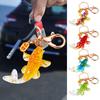 Goldfish Keychain Handmade Natural Resin Fish Pendant Keyring Bag Car Key Accessories Whimsical Office Decor