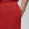 Jordan Wordmark Logo Drawstring Straight Shorts Men Bottoms Mystic-Red FJ0700-622