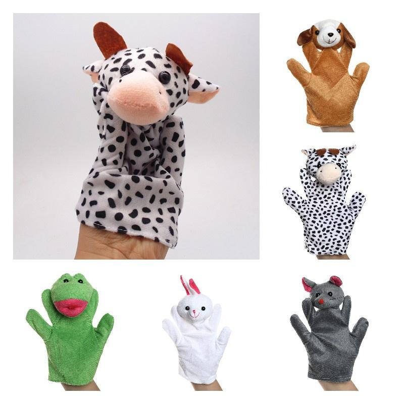Cute Animal Plush Hand Puppets For Kids Soft And Safe Gift Idea For Play And Decoration 20cm Height