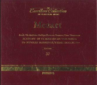 

CD SIR NEVILLE MARRINER - Mozart 37 MP137 PHILIPS Japan Classical Used