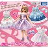 TAKARA TOMY Licca-chan Doll Dress-Up Set with Outfits and Accessories for Pretend Play Ages 3 and Up