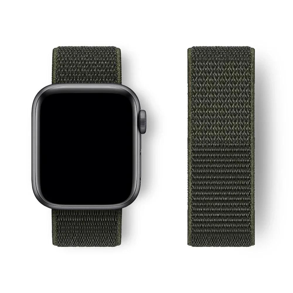 Nylon loop Strap For Watch Band Ultra-2 49mm 44mm 40mm 45mm 41mm Sport pride Bracelet iwatch bands Series 9 8 se 7 6 5 4 3