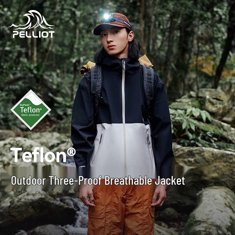 

Pelliot Unisex Outdoor Teflon 3-Proof Hiking Jacket XXL