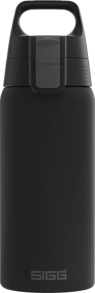 Sigg Outdoor Water Bottle Shield Thermo Black 50432 0.5L