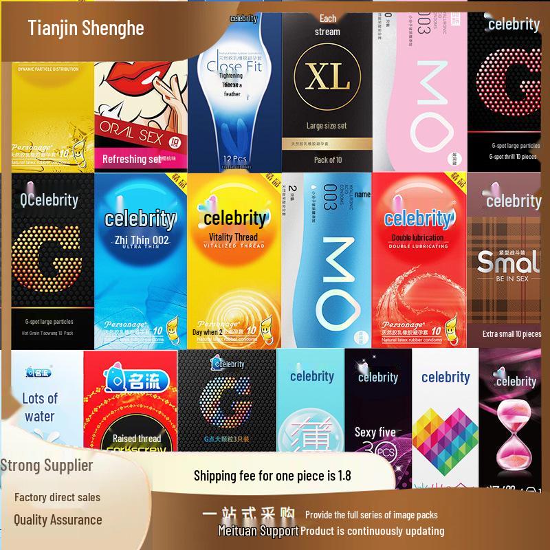 Celebrity Ultra-Thin G-Spot Hyaluronic Acid Lubricated Condoms
