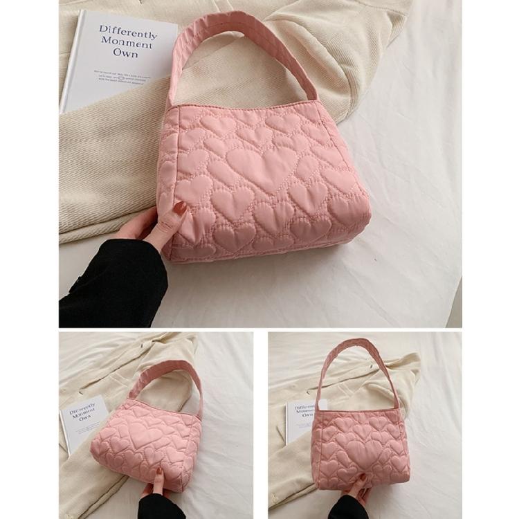 Fashionable Candy Color Underarm Bag Durable and Portable Handbag for Women