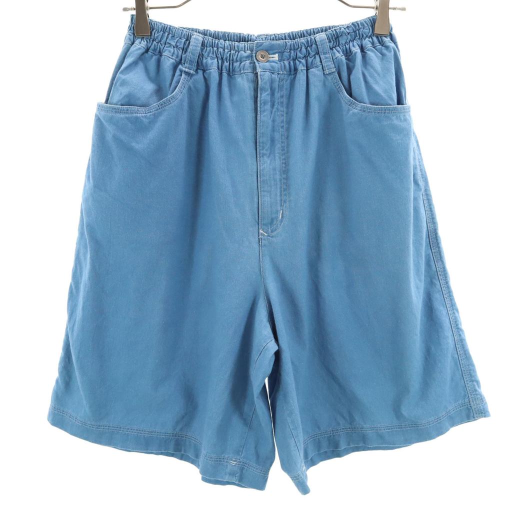 HAI SPORTING GEAR 90s Old Chambray Shorts M blue Isseimi Sunburn Women Used
