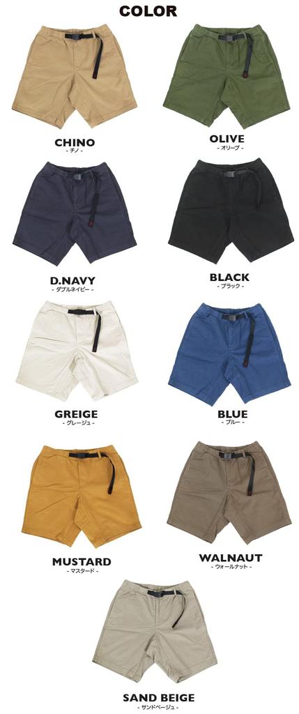 GRAMICCI Renewal New Narrow Shorts G106-OGS (S, BLACK)