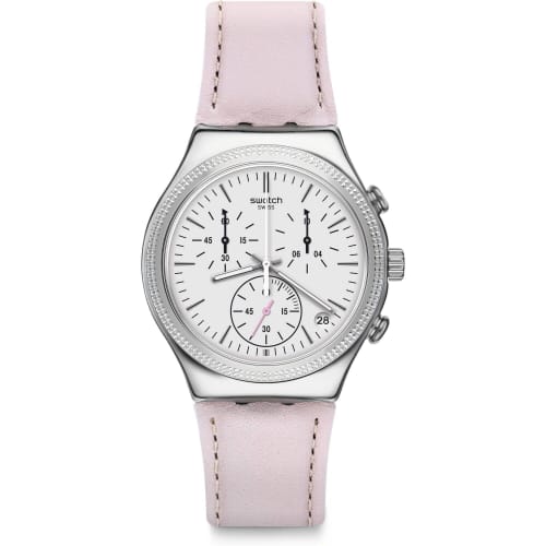 

Swatch Irony the Chrono SWEET MADAME Watch YCS599 Pink