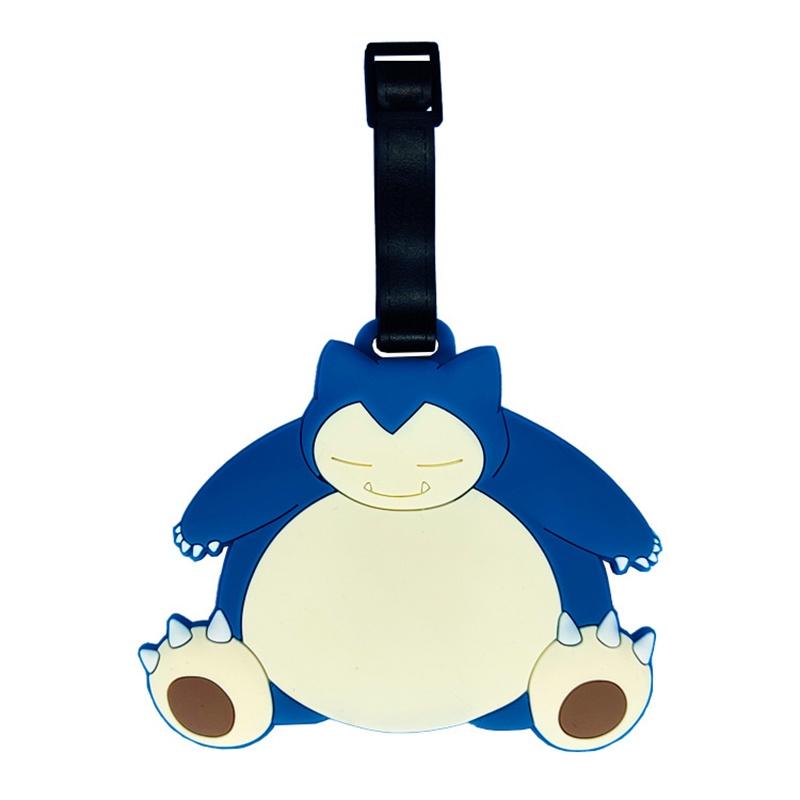 Luggage Tag Cartoon With Name Charmander Pikachu Psyduck Toy