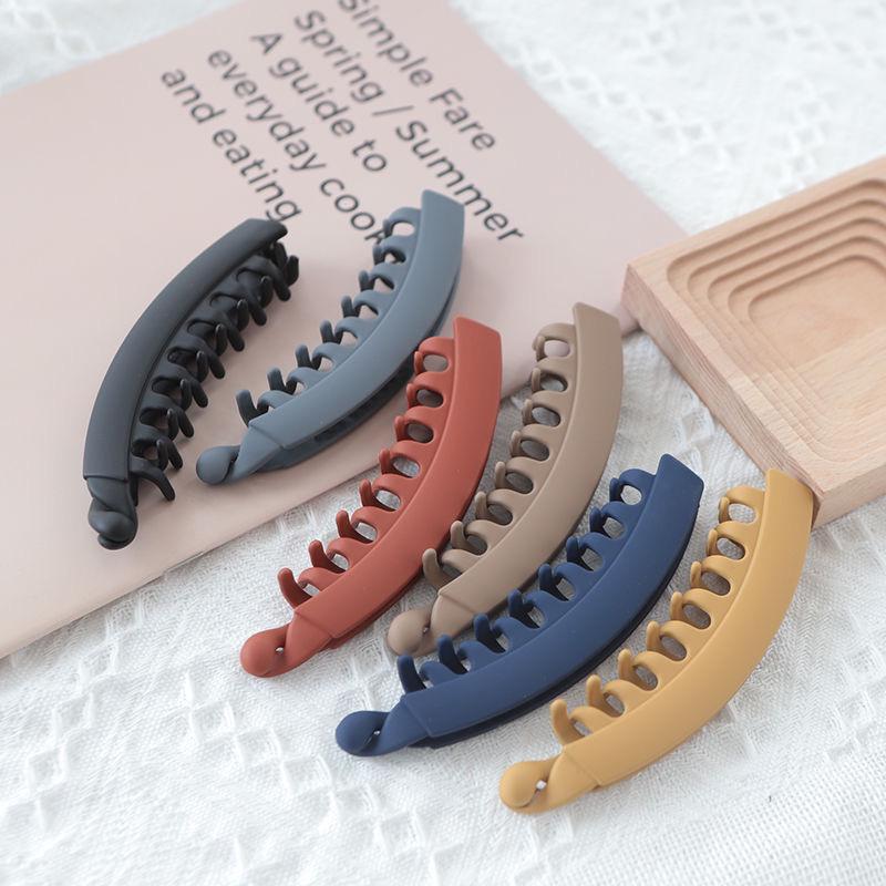 2025 New Style Large Vertical Banana Hair Clip for Thick Hair - High Ponytail Fixing Tool