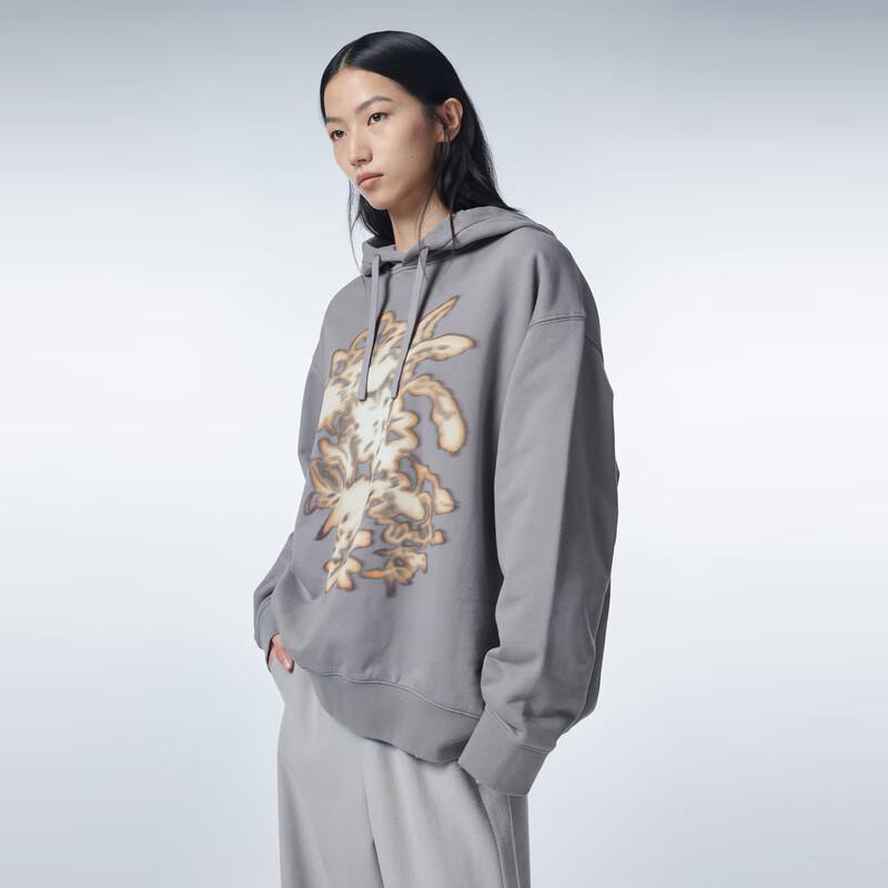 JNBY 2023 Autumn Loose Fit Hooded Sweatshirt