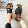 Women's Summer Roman-Style Non-Slip Flat Beach Slippers