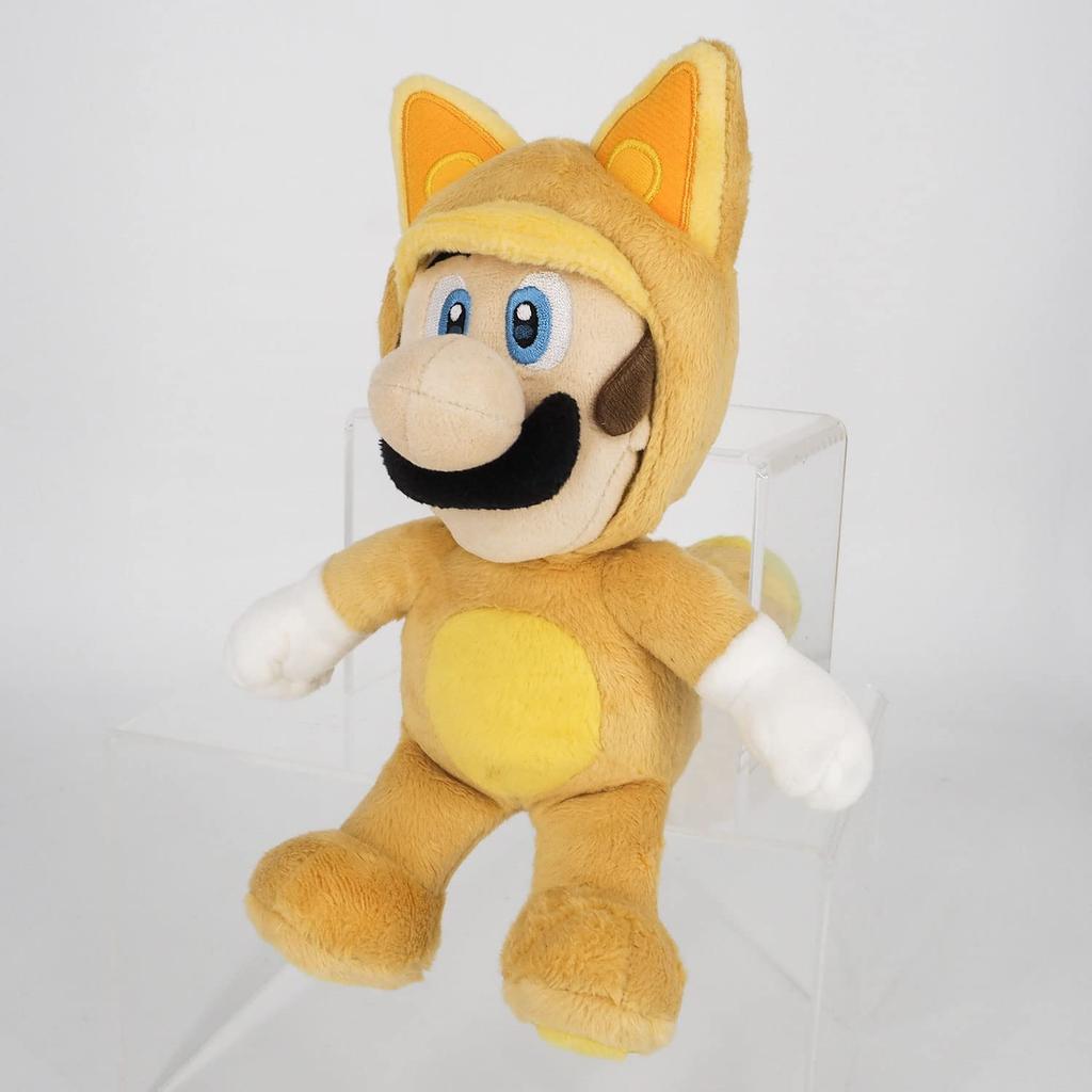 Sanei Boeki Super Mario 3D Land Fox Luigi (S) 12 x 11 x 24cm Plush Toy