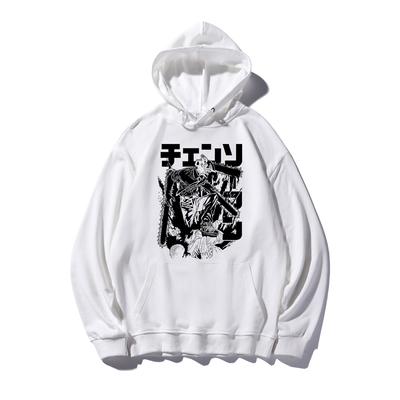 European, American And European European Code Japanese Cartoon Print Hooded Sweater