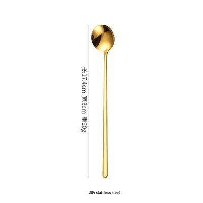 Stainless Steel Long Handle Coffee Spoon