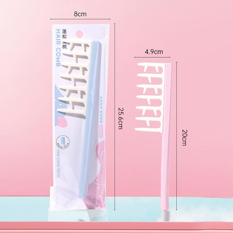 Hair Seam Comb Plastic Portable for Home,Salon,and Barber Shop Use Create Shaggy Hair Roots