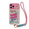 Water Gun Girl Is Suitable for Iphone14 IPhone 12  Phone Case 13 Pro Max  Pink Bracelet 16 All Inclusive 15  Huawei