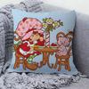 S-Strawberry-shortcake Girl Pillowcase Toon Gift Cushion Cover Bedroom Home Sofa Chair Seat Decor Pillow Case