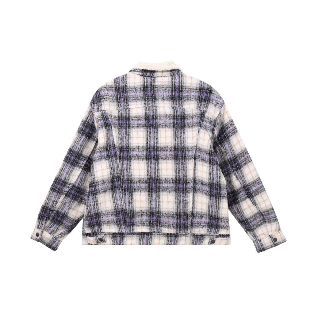 Levis SS23 Plaid Print Full Print Lapel Single-Breasted Long Sleeve Jacket Men Jackets Multi-Color 79129-0024