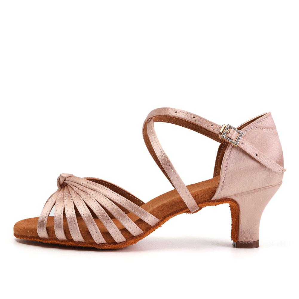 Pantofi de dans latino profesionisti pentru femei Salsa Pantofi de dans pentru interior Toc mijlociu 5cm