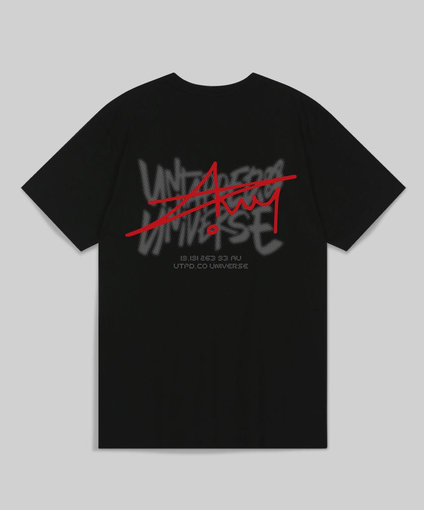 UNTAPPED STUDIO Universe Cell Signature Oversized Short Sleeve T-Shirt 4 Colors