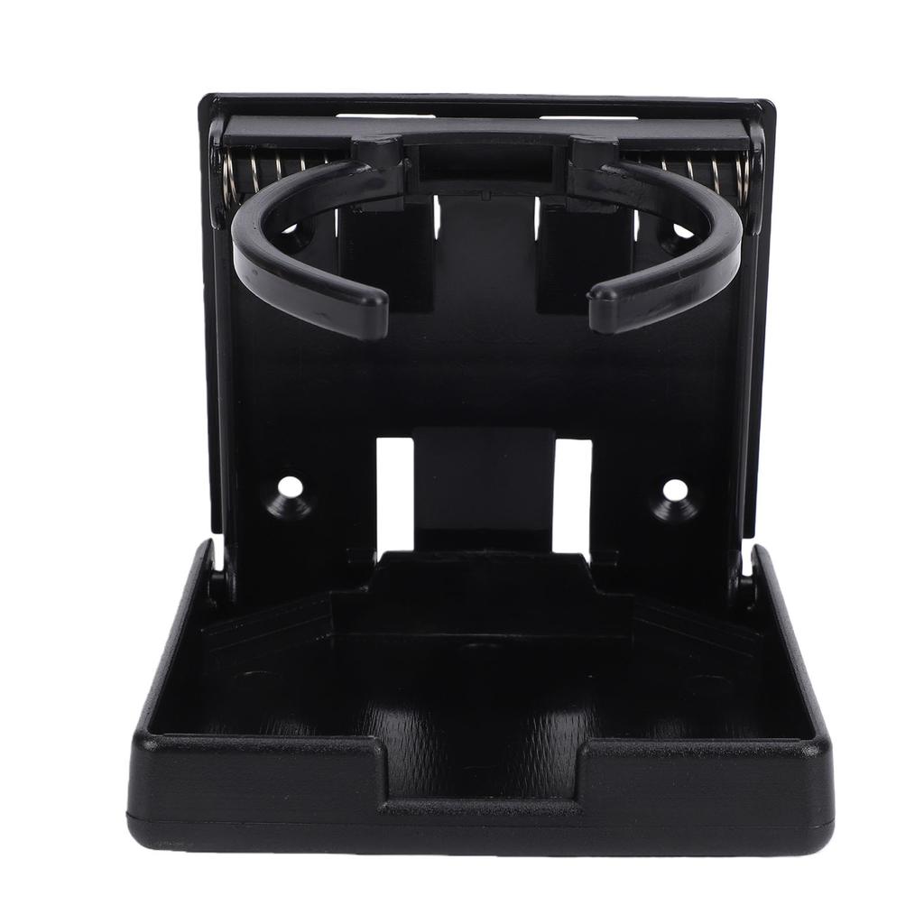 Boat Cup Holder Black Adjustable Folding Space Saving Water Bottle Holder for Boats Yachts RVs Cars Trucks