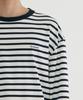 Covernat Striped Long Sleeve Dusty Blue