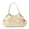 Faux Leather Hobo Bag Women Fashion Shoulder Bag With Stud Detail Soft Texture Handbag Everyday Use