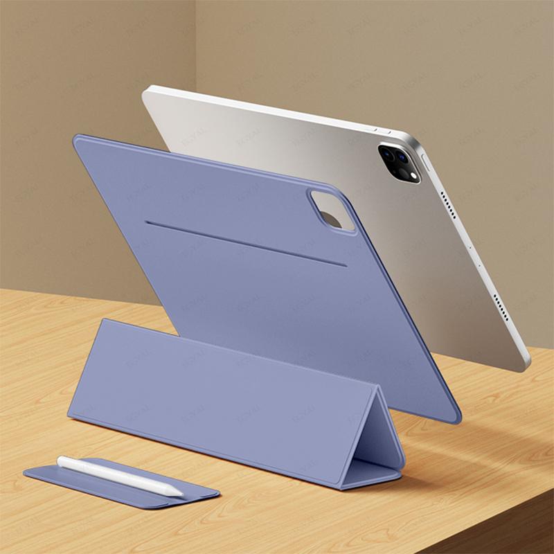 Smart Cover für iPad Pro 11 Tablethülle Für iPad Pro 13 M4 12.9 6. Generation Magnetischer Verschluss für Air 13 11 M3 Air 7