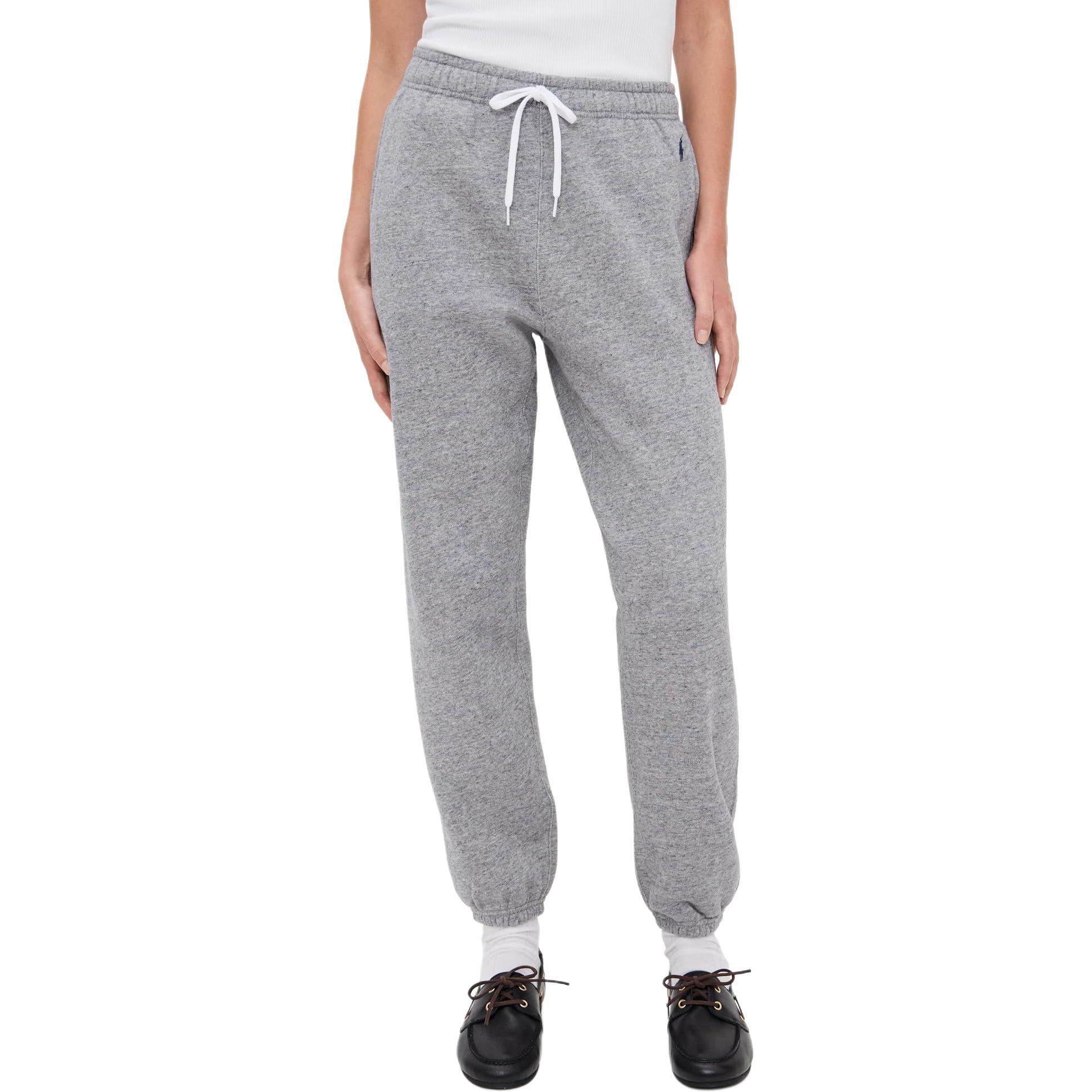 

Polo Ralph Lauren Эластичные флисовые брюки-джоггеры с манжетами Трикотажные спортивные штаны Женская одежда 211971700-004 S