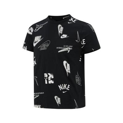 Sportlich-lässiges Kurzarm-T-Shirt Herren Oberteile Schwarz HQ9292010