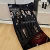 Horror TV The V-Vampire Diaries Bath Towel Microfiber Soft Water Absorbing Breathable For Girl Kids Decorative Beach Towel