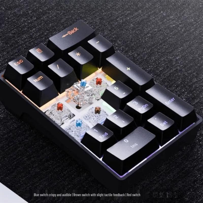 OLOEY 20-Key Wired Mechanical Numeric Keypad