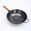 ZISIZ 34cm Stainless Steel Non-stick Wok